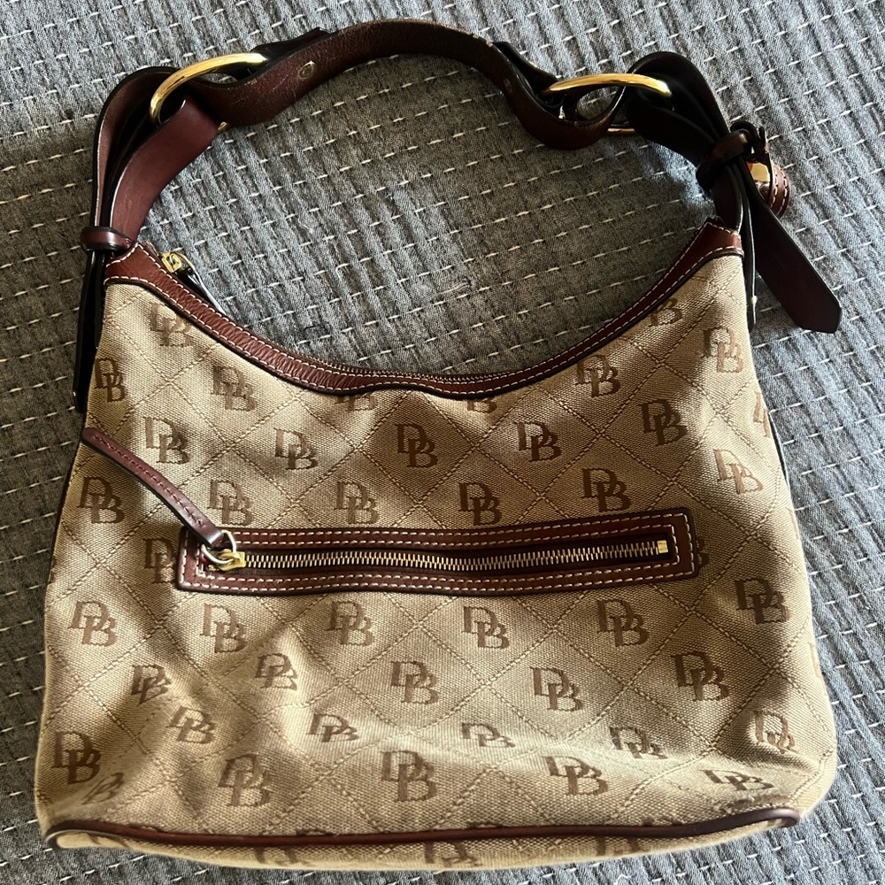 Dooney and Bourke Monogram Shoulder Bag